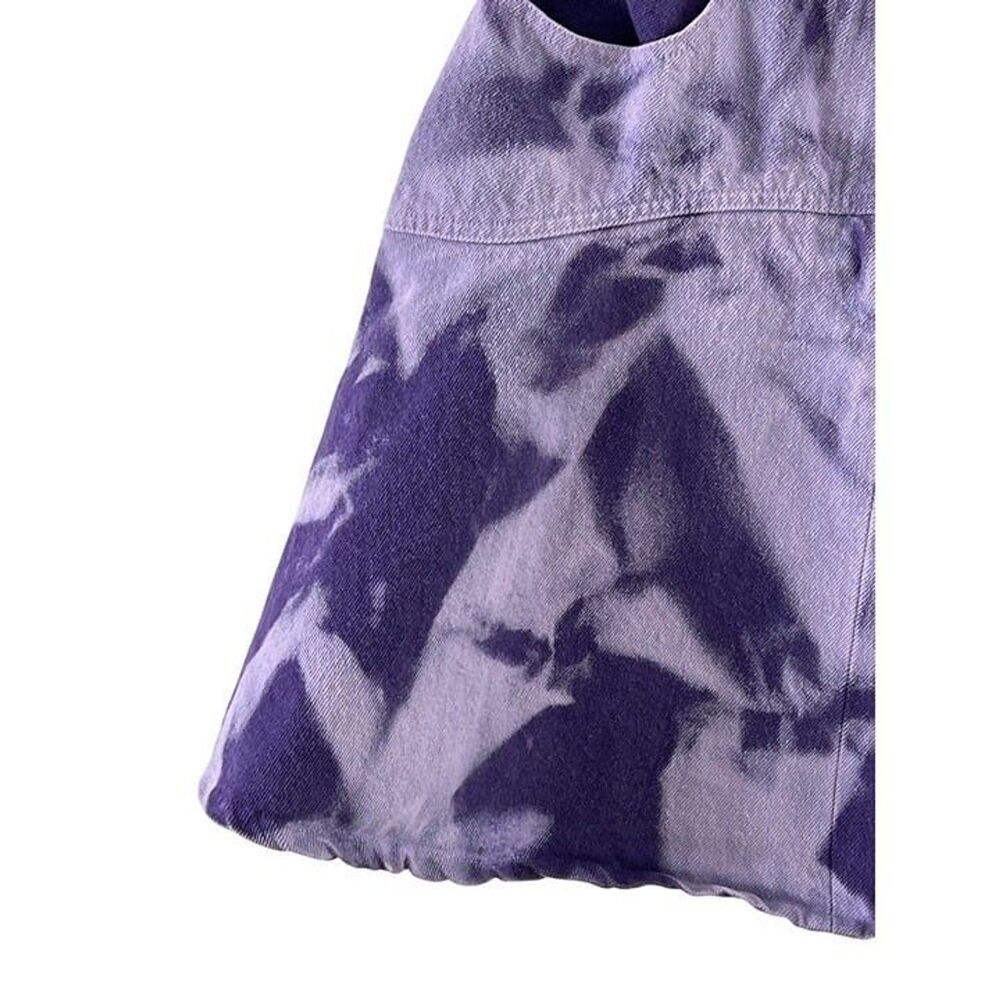 Assembly Purple Tie-Dye Cotton Skirt With Pockets Assembly New York Size Medium — image 4 of 8